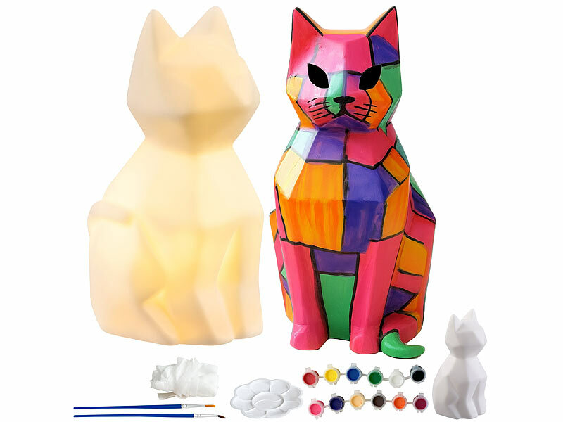 ; DIY-Nachttischlampen, Steine-Malsets DIY-Nachttischlampen, Steine-Malsets