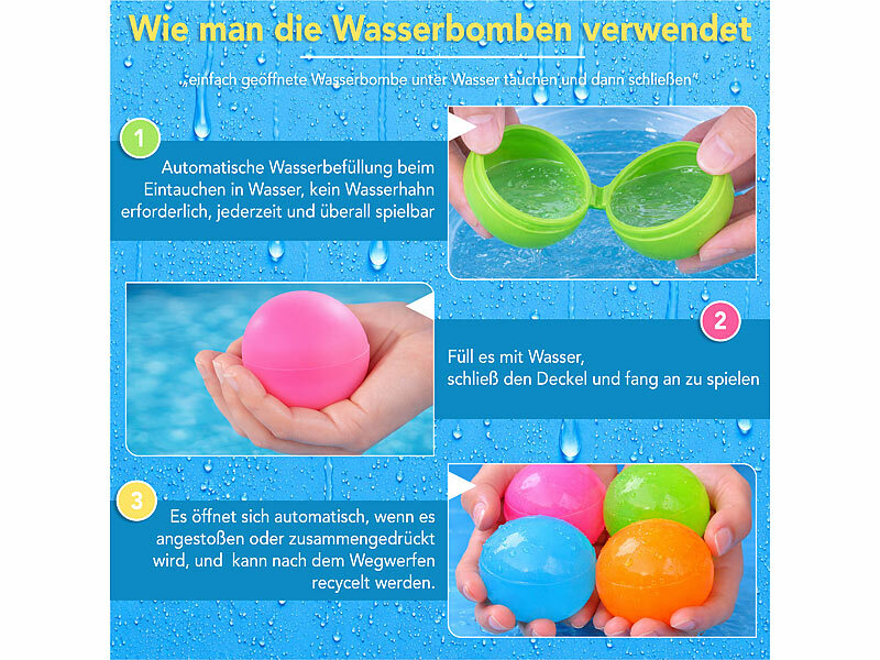 ; Wasserbomben-Sets Wasserbomben-Sets Wasserbomben-Sets