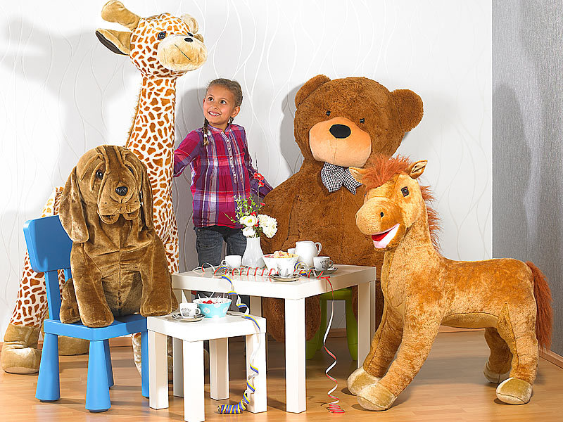 ; Plüsch-Tiere Aufblasbar, XL XXL große grosse weiche riesige Toys big Babyspielzeuge aufblasbare SchaukelpferdeGeburtstage Babys gefüllte riesige weiche Geschenke Geschenkideen 