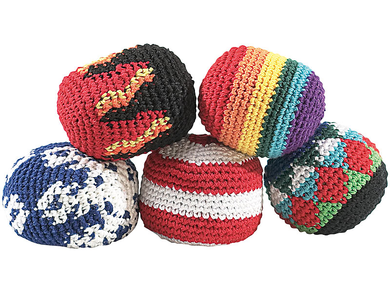 Playtastic Original Footbag im 5er-Pack; YoYo YoYo YoYo