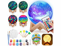 Playtastic Bastelsets Kinder, Nachtlampe Kinder, LED Lampe Kinder