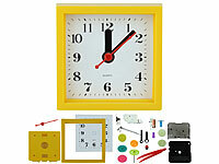 Playtastic Pendel-Uhr, Meine Erste Uhr, Kinderuhr-Bausatz; Profi Kugel-Achterbahn-Bausätze Profi Kugel-Achterbahn-Bausätze 