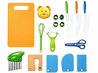 Playtastic Kindermesser, Holzmesser für Kinder, Kochschere für Kinder