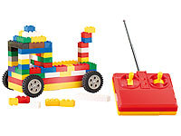Playtastic Action-Set: Auto mit Fernsteuerung, 500 Bausteine & Lego-CD