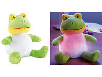 Playtastic Kuschel-Nachtlicht "Frosch" mit Farbwechsel-LED; Nachtlichter Plüschtiere (Baby Einschlafhilfen) Nachtlichter Plüschtiere (Baby Einschlafhilfen) Nachtlichter Plüschtiere (Baby Einschlafhilfen) 