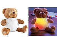 Playtastic Kuschel-Nachtlicht "Bär" mit Farbwechsel-LED; Nachtlichter Plüschtiere (Baby Einschlafhilfen) Nachtlichter Plüschtiere (Baby Einschlafhilfen) Nachtlichter Plüschtiere (Baby Einschlafhilfen) 