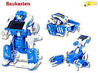 Playtastic Baukasten für 3 transformierbare Solar-Roboter