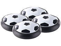 Playtastic Schwebender Luftkissen-Indoor-Fußball mit Möbelschutz, 4er-Set; Tischkicker Tischkicker Tischkicker Tischkicker