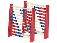 Playtastic 2er-Set Holz-Rechenschieber mit 100 Holzperlen, 2 Farben (blau & rot); Geduldspiele aus Holz Geduldspiele aus Holz Geduldspiele aus Holz Geduldspiele aus Holz 
