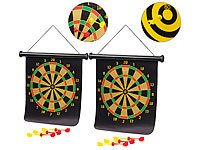 Playtastic 2er-Set magnetische Dart-Spiele mit Zielscheibe, aufrollbar