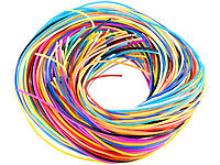 Playtastic Scoubidou Bastelset mit 96 Knüpfbändern in 10 Farben