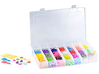 Playtastic Gummibänder-Set zum Häkeln & Basteln, 21 Farben, 2262 Teile; Loombänder Startersets Loombänder Startersets 