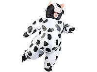 Playtastic Selbstaufblasendes Kostüm "Fleckige Kuh", Universalgröße