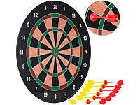 Playtastic Magnetische Dartscheibe mit 12 Pfeilen, je 6x gelb und rot, Ø 40cm