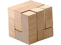 Playtastic Geduldspiel aus Holz "Super-Knobel-Pack" 5er-Set