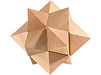 Playtastic Geduldspiel "Stern" aus Holz; 3D-Puzzles 3D-Puzzles 3D-Puzzles 