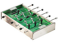 Playtastic Mini-Tischkicker aus robustem Aluminium mit je 7 Spielern pro Seite