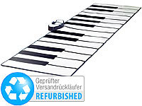 Playtastic Riesige Klavier-Matte mit Aufnahme-Funktion, 255 x 80 cm (refurbished); Kinetischer Sand 