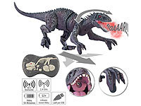 Playtastic Ferngesteuerter XL-Dinosaurier mit Sound & Sprühnebel, 2,4 Ghz, 45 cm