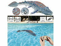 Playtastic Ferngesteuerter Mosasaurus für Wasser, mit Wassersprüh-Funktion, 40 cm